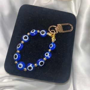 Evil Eye Beads, Keychain or purse attachment